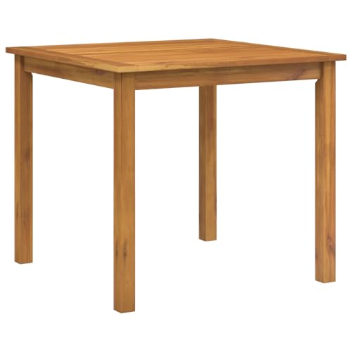 Rantry 3-tlg Garten-Essset Beige Poly Rattan & Akazie, 2 stapelbare Stühle mit Kissen, Gartenlounge Set Model3365513