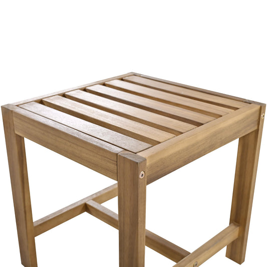 Gartenmöbel Set aus Akazie für 7–8 Personen, Sofa-, Esstisch- & Hocker-Set mit Kissen, Outdoor Tisch- & Stuhl-Set, Terrassenmöbel