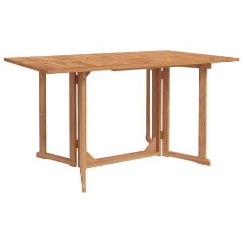 Kangmusi 7-teiliges Garten Essset aus massivem Holz Teak,3155339